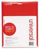 A Picture of product UNV-80005 Universal® White Labels,  3 1/3 x 4, White, 150/Pack