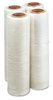 A Picture of product UNV-64718 Universal® High-Performance Handwrap Film 18" x 1,500 ft, 12 mic (47-Gauge), Clear, 4/Carton