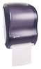 A Picture of product SJM-T1300TBK San Jamar® Tear-N-Dry Touchless Roll Towel Dispenser,  11 3/4 x 9 x 15 1/2, Black
