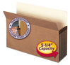 A Picture of product SMD-74810 Smead™ Redrope Drop Front File Pockets 5.25" Expansion, Legal Size, 50/Box