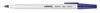 A Picture of product UNV-15614 Universal™ Ballpoint Stick Pen Value Pack, Medium 1 mm, Blue Ink, Gray/Blue Barrel, 60/Pack
