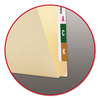 A Picture of product SMD-24250 Smead™ Extended End Tab Manila Folders Straight Tabs, Letter Size, 0.75" Expansion, 100/Box