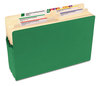 A Picture of product SMD-74226 Smead™ Colored File Pockets 3.5" Expansion, Legal Size, Green