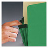 A Picture of product SMD-74226 Smead™ Colored File Pockets 3.5" Expansion, Legal Size, Green