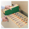 A Picture of product SMD-74226 Smead™ Colored File Pockets 3.5" Expansion, Legal Size, Green