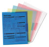 A Picture of product SMD-85750 Smead™ Organized Up® Translucent Poly Project Jacket Letter Size, Assorted Colors, 5/Pack