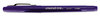 A Picture of product UNV-50501 Universal™ Porous Tip Stick Pen Point Medium 0.7 mm, Blue Ink, Barrel, Dozen