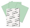 A Picture of product SGH-046000 Springhill® Digital Vellum Bristol Color Cover,  67 lb, 8 1/2 x 11, Green, 250 Sheets/Pack