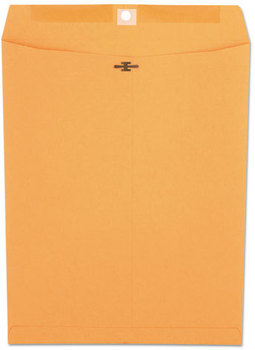 Universal® Kraft Clasp Envelope 32 lb Bond Weight #97, Square Flap, Clasp/Gummed Closure, 10 x 13, Brown 100/Box
