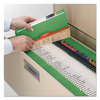 A Picture of product SMD-17110 Smead™ Reinforced Top Tab Colored File Folders Straight Tabs, Legal Size, 0.75" Expansion, Green, 100/Box