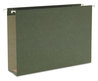 A Picture of product SMD-65095 Smead™ Box Bottom Hanging File Folders 2" Capacity, Legal Size, Standard Green, 25/Box