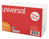 A Picture of product UNV-47225 Universal® Recycled Index Strong 2 Pt. Stock Cards Unruled 4 x 6, White, 500/Pack