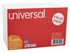 A Picture of product UNV-47225 Universal® Recycled Index Strong 2 Pt. Stock Cards Unruled 4 x 6, White, 500/Pack