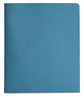 A Picture of product SMD-88052 Smead™ Two-Pocket Folder with Tang Strip Style Fasteners 2-Pocket Fastener, 0.5" Capacity, 11 x 8.5, Blue, 25/Box