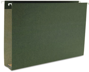 Smead™ Box Bottom Hanging File Folders 2" Capacity, Legal Size, Standard Green, 25/Box