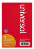 A Picture of product UNV-46500 Universal® Loose White Memo Sheets 4 x 6, Unruled, Plain 500/Pack