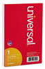 A Picture of product UNV-46500 Universal® Loose White Memo Sheets 4 x 6, Unruled, Plain 500/Pack