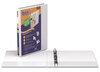 A Picture of product STW-87000 QuickFit® QuickFit® by Stride D-Ring View Binder,  5/8" Capacity, 8 1/2 x 11, White