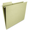 A Picture of product SMD-64082 Smead™ FasTab® Hanging Folders Letter Size, 1/3-Cut Tabs, Moss, 20/Box