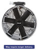 A Picture of product SHO-1034200 Shop-Air® Stainless Wall Mount Blower,  16", Stainless Steel, 3-Speed, 1/2 HP Motor