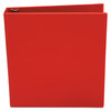 A Picture of product UNV-33403 Universal® Economy Non-View Round Ring Binder 3 Rings, 1.5" Capacity, 11 x 8.5, Red