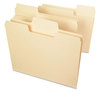 A Picture of product SMD-10401 Smead™ SuperTab® Top Tab File Folders 1/3-Cut Tabs: Assorted, Letter Size, 0.75" Expansion, 14-pt Manila, 50/Box