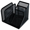 A Picture of product UNV-20002 Universal One™ Mesh Desk Organizer,  Black
