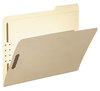 A Picture of product SMD-14538 Smead™ Top Tab Fastener Folders 1/3-Cut Tabs: Right, 0.75" Expansion, 2 Fasteners, Letter Size, Manila Exterior, 50/Box