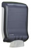 A Picture of product SJM-T1700TBK San Jamar® Large Capacity Ultrafold™ Towel Dispenser,  Classic, Black, 11 3/4 x 6 1/4 x 18