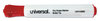 A Picture of product UNV-43682 Universal® Dry Erase Marker,  Bullet Tip, Red, Dozen
