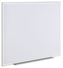 A Picture of product UNV-44636 Universal® Deluxe Melamine Dry Erase Board 48 x 36, White Surface, Silver Aluminum Frame