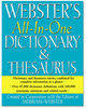A Picture of product MER-FSP0471 Merriam Webster Dictionary and Thesaurus,  Hardcover, 768 Pages