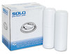 A Picture of product SCC-OFTL31 SOLO® Cup Company Traveler® Drink-Thru Lid,  White, 300/Carton