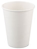 A Picture of product 100-254 SOLO® Cup Company Single-Sided Poly Paper Hot Cups,  12oz, White, 50/Bag, 20 Bags/Case