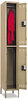 A Picture of product SAF-5526TN Safco® Double-Tier Lockers Three-Column Locker, 36w x 18d 78h, Two-Tone Tan