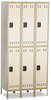 A Picture of product SAF-5526TN Safco® Double-Tier Lockers Three-Column Locker, 36w x 18d 78h, Two-Tone Tan