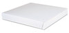 A Picture of product SCH-1465 Southern Champion Tray 1-Piece Paperboard Pizza Box with Lock Corners. 14 X 14 X 1 7/8 in. White. 100 boxes/case.