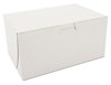 A Picture of product SCH-0929 SCT® White Non-Window Bakery Box,  White, Paperboard, 8 x 5 1/2 x 4, 250/Carton