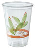 A Picture of product SCC-RTP10BB SOLO® Cup Company Bare® Eco-Forward® RPET Cold Cups,  Leaf Design, 10 oz, 50/Pack, 20 Packs/Carton