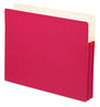 A Picture of product SMD-73221 Smead™ Colored File Pockets 1.75" Expansion, Letter Size, Red