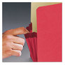 A Picture of product SMD-73221 Smead™ Colored File Pockets 1.75" Expansion, Letter Size, Red