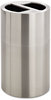 A Picture of product SAF-9931SS Safco® Dual Recycling Receptacle,  30gal, Stainless Steel