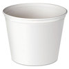 A Picture of product 969-962 SOLO® Cup Company Double Wrapped Paper Buckets,  Unwaxed, White, 53 oz, 50/Pack