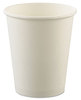 A Picture of product 100-239 SOLO® Cup Company Uncoated Paper Cups,  Hot Drink, 8 oz, White, 1000/Carton