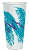 A Picture of product SCC-RP24PJ SOLO® Cup Company Double Sided Poly (DSP) Paper Cold Cups,  24oz, Jazz Design, 50/Pack, 20 Packs/Carton