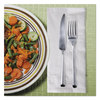 A Picture of product 964-727 Tork® Advanced Two-Ply 1/8 Fold Dinner Napkins Poly-Pack. 15 X 17 in. White. 2800 count.