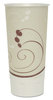 A Picture of product SCC-XN246SYM SOLO® Cup Company Trophy® Plus™ Dual Temperature Insulated Cups in Symphony® Design,  24 oz, Beige, 600/Carton