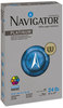 A Picture of product SNA-NPL1724 Navigator® Platinum Paper,  99 Brightness, 24lb, 11 x 17, White, 2500/Carton