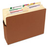 A Picture of product SMD-73224 Smead™ Redrope Drop Front File Pockets 3.5" Expansion, Letter Size, 25/Box