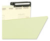 A Picture of product SMD-78208 Smead™ Pressboard Mortgage Folders 1" Expansion, 8 Dividers, 1 Fastener, Legal Size, Green Exterior, 10/Box